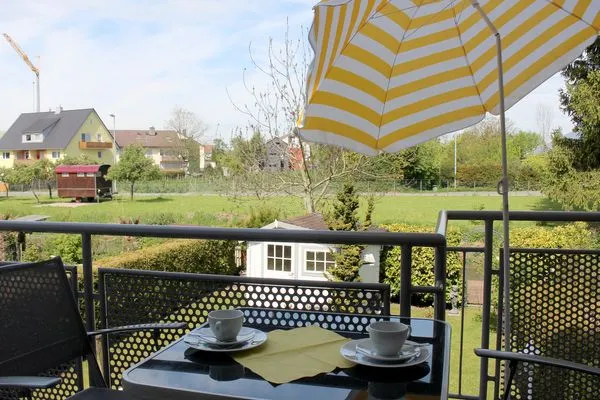  Ferienwohnung Am Mühlkanal Langenargen - Balkon