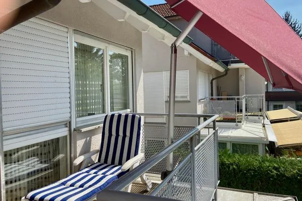  Ferienwohnung Am Mühlkanal Langenargen - Balkon