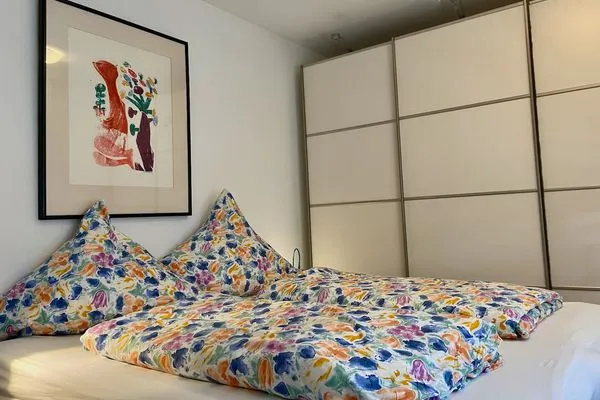  Ferienwohnung Am Mühlkanal Langenargen - Schlafzimmer 2 - Doppelbett