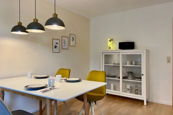  Ferienwohnung Am Nonnenbach Kressbronn - Essbereich