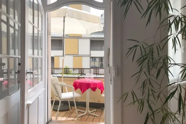  Ferienwohnung am Segelhafen Lindau Insel - Balkon