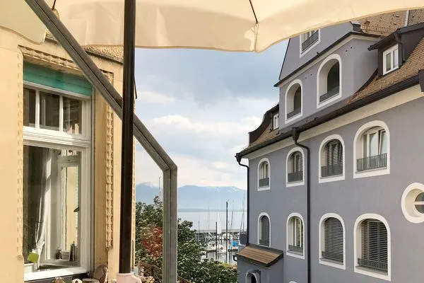  Ferienwohnung am Segelhafen Lindau Insel - Blick auf See
