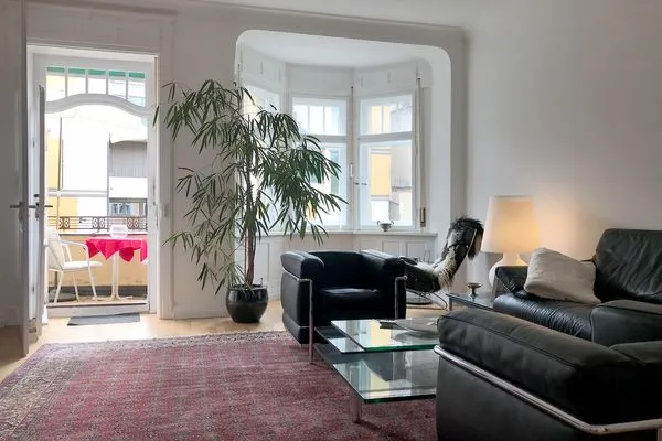  Ferienwohnung am Segelhafen Lindau Insel - Wohnbereich