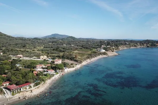 Prassoudi Beach  Pantokratora's