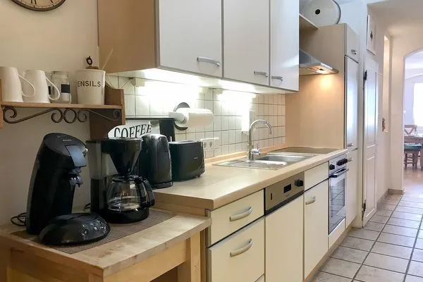 Multi-Fewo-Haus Auf dem Wall Ferienwohnung Am Stadtpark Lindau Insel - Küche