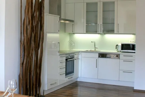 Multi-Fewo-Haus Maximilianstraße Ferienwohnung Belle Etage Lindau Insel - Küche