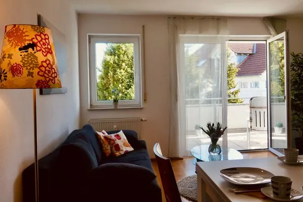 Ferienwohnung Bodenseele Langenargen - Wohnbereich