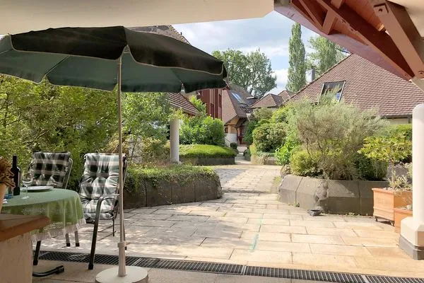  Ferienwohnung Fischerpromenade Kressbronn - Terrasse