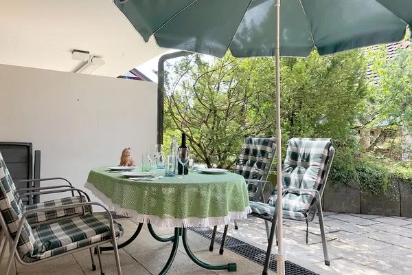  Ferienwohnung Fischerpromenade Kressbronn - Terrasse