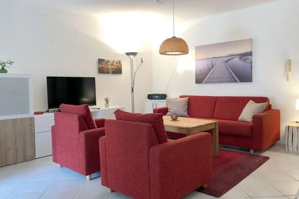  Ferienwohnung Fischerpromenade Kressbronn - Wohnbereich