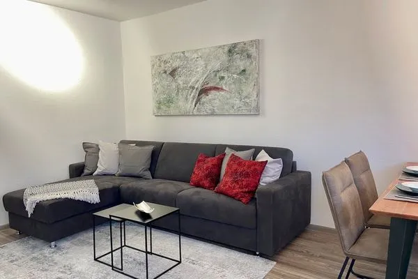  Ferienwohnung Fischerstrasse Langenargen - Wohnbereich