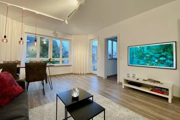  Ferienwohnung Fischerstrasse Langenargen - Wohnbereich