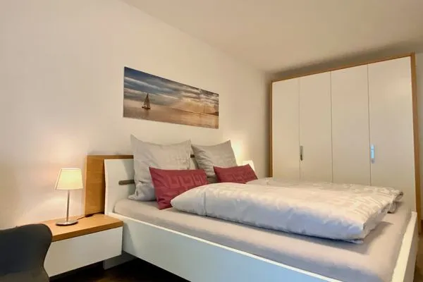  Ferienwohnung Fischerstrasse Langenargen - Schlafzimmer 2 - Doppelbett