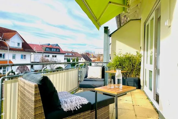  Ferienwohnung Fischerstrasse Langenargen - Balkon