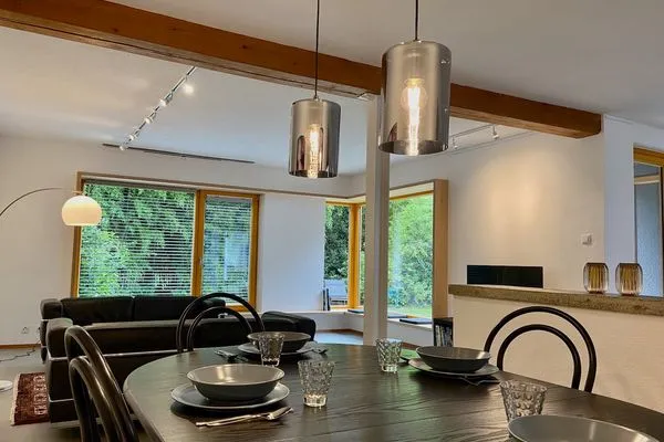  Ferienwohnung Galerie Rosenstraße Kressbronn - Essbereich