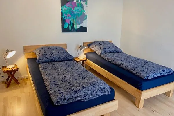  Ferienwohnung Galerie Rosenstraße Kressbronn - Schlafzimmer 1