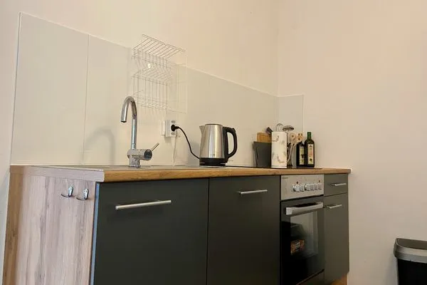  Ferienwohnung Galerie Rosenstraße Kressbronn - Küche