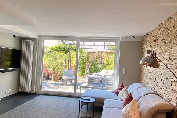  Terrassenwohnung Garten-Oase Lindau und Umgebung - Wohnbereich