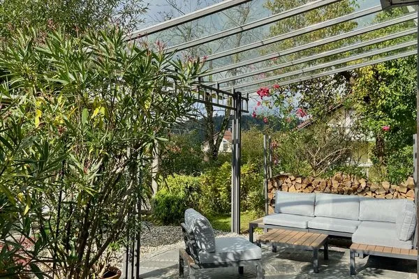  Terrassenwohnung Garten-Oase Lindau und Umgebung - Terrasse