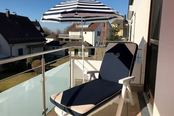  Ferienwohnung Haruna Langenargen - Balkon