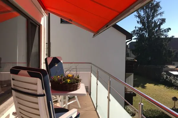  Ferienwohnung Haruna Langenargen - Balkon