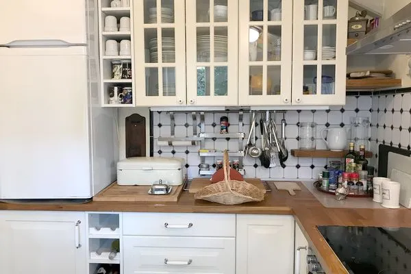  Ferienhaus am See Wasserburg - Küche