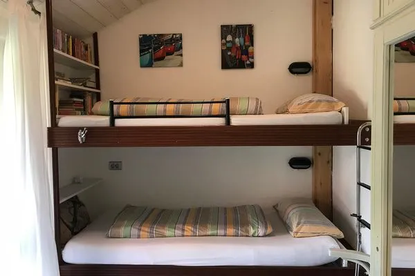  Ferienhaus am See Wasserburg - Schlafzimmer 3 - Etagenbett