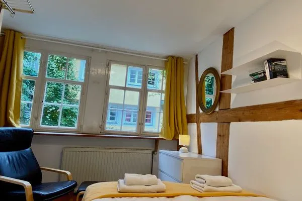 Ferienwohnung Idylle am See Lindau Insel - Schlafzimmer 1