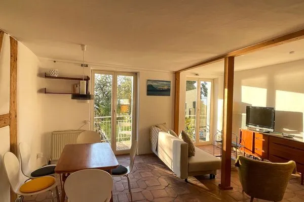  Ferienwohnung Idylle am See Lindau Insel - Essbereich