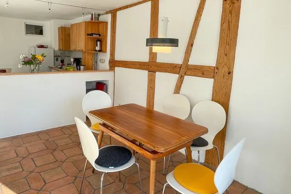  Ferienwohnung Idylle am See Lindau Insel - Essbereich