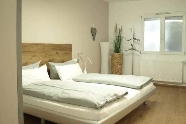  Ferienwohnung Insel-Ambiente Lindau Insel - Schlafzimmer 2 - Doppelbett