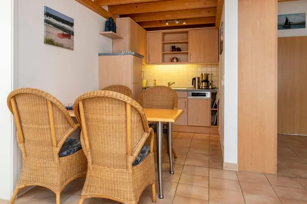 offene Küche Residenz am Strand Wohnung 1-17