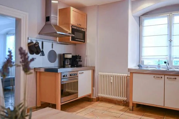 Multi-Fewo-Haus Auf dem Wall Ferienwohnung Lindauer Löwe Lindau Insel - Küche