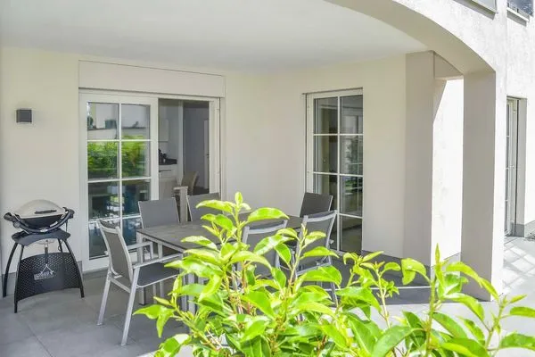  Ferienwohnung Luxus am Toskanapark Lindau und Umgebung - Terrasse