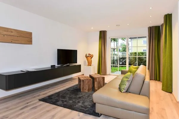  Ferienwohnung Luxus am Toskanapark Lindau und Umgebung - Wohnbereich