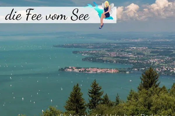 Multi-Fewo-Haus Maximilianstraße Ferienwohnung Luxus Loft Lindau Insel - Blick vom Pfänder auf Lindau