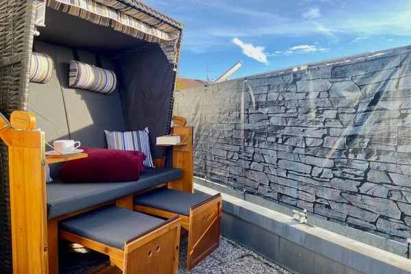  Ferienwohnung Riva Lindau und Umgebung - Dachterrasse