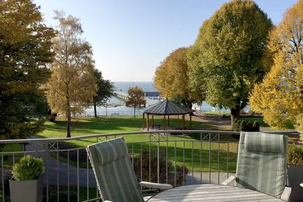 Ferienhaus Seestrasse Ferienwohnung Seeblick Nonnenhorn - Aussicht