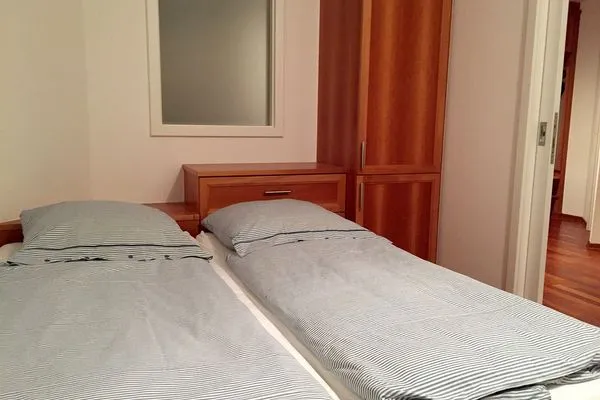 Ferienhaus Seestrasse Ferienwohnung Seeblick Nonnenhorn - Schlafzimmer