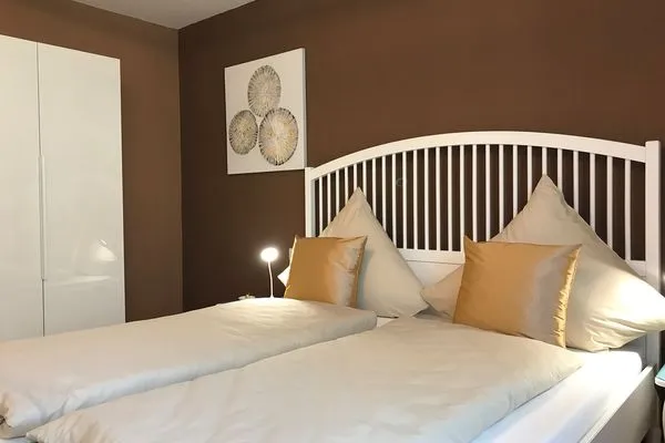 Ferienwohnung Seeglück Lindau und Umgebung - Schlafzimmer 2 - Doppelbett