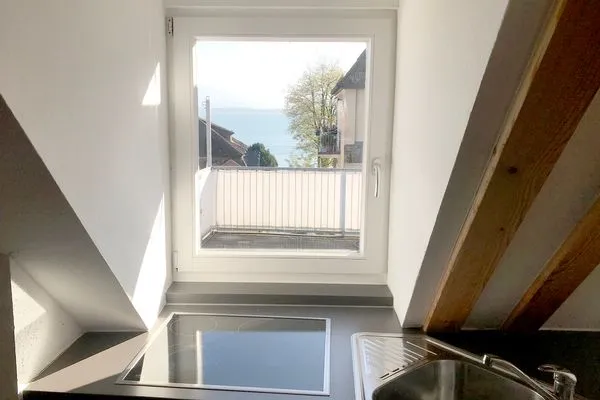 Ferienwohnung Seesicht Lindau Insel - Balkon mit Seesicht