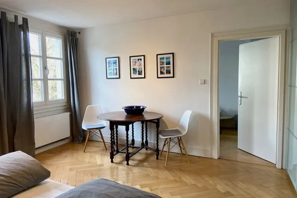 Ferienwohnung Seesicht Lindau Insel - Schlafzimmer 1