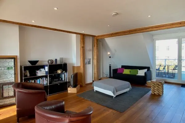 Ferienwohnung Seesicht Lindau Insel - Wohnbereich