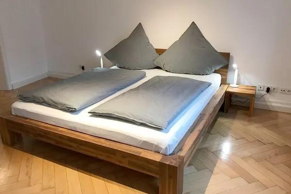 Ferienwohnung Seesicht Lindau Insel - Schlafzimmer 1