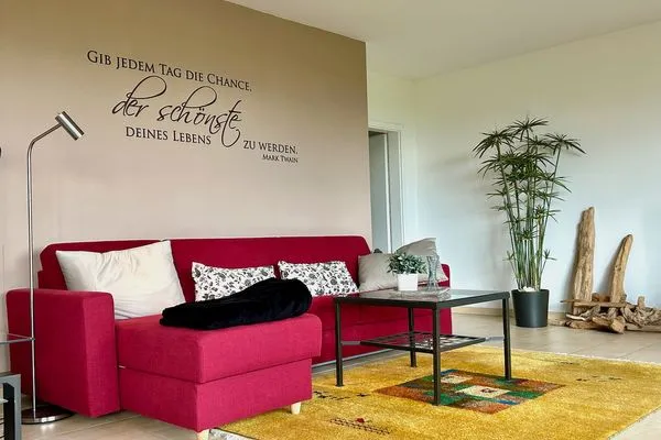  Ferienwohnung Seetraum Kressbronn - Wohnbereich