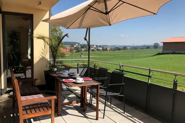  Ferienwohnung Seetraum Kressbronn - Aussicht