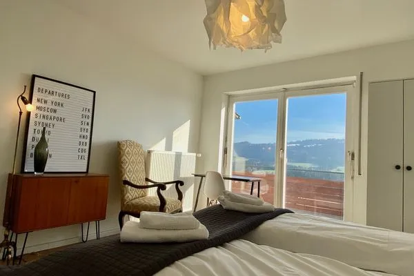  Ferienwohnung Traumblick Lindau und Umgebung - Schlafzimmer