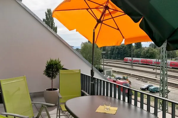 Multi-FeWo Haus Zeppelinstraße Ferienwohnung Urlaubsglück Lindau Insel - Aussicht