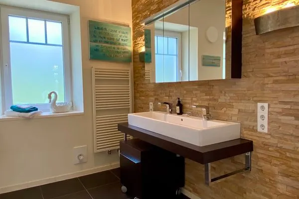 Ferienanlage Seeperle49 Ferienwohnung Seeperle49 Nonnenhorn - Badzimmer 1