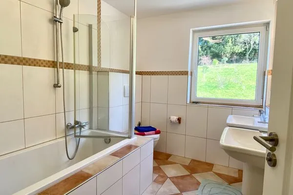 Multi-Fewo Haus Weinberg-Idyll Ferienwohnung Weinberg-Idyll Lindau und Umgebung - Badzimmer 1 ohne WC